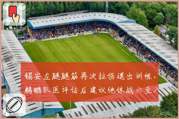 锡安左腿腿筋再次拉伤退出训练，鹈鹕队医评估后建议他休战六至八周
