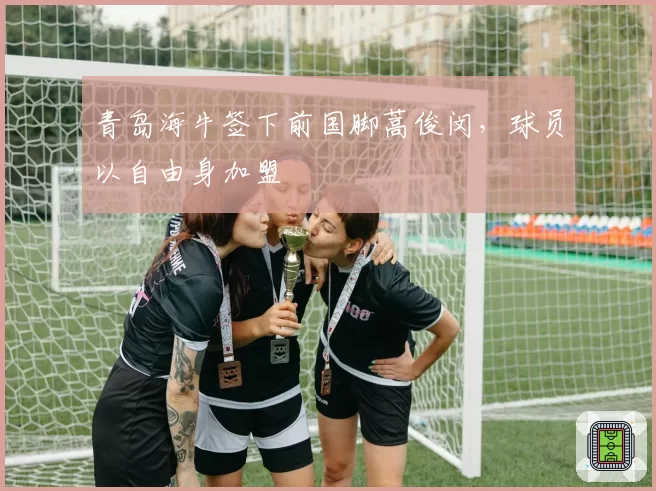 青岛海牛签下前国脚蒿俊闵，球员以自由身加盟